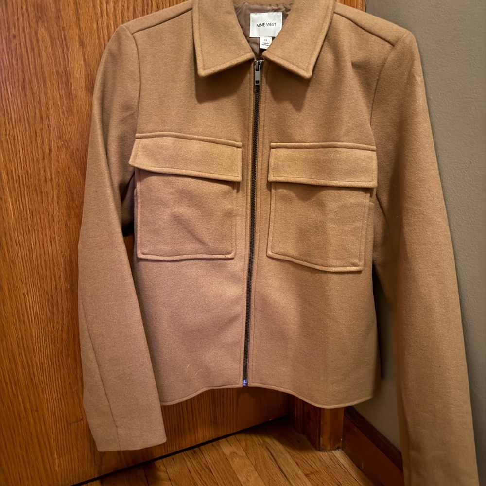 Nine West Camel Brown Outerwear